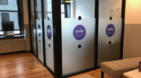 Smile Direct Club custom window graphics. 