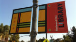 redwood city public library vinyl banner