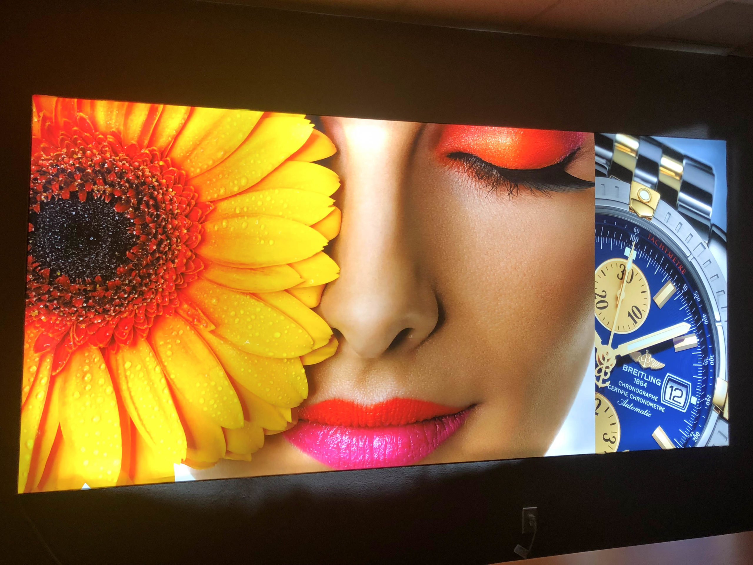 Backlit fabric in Dallas